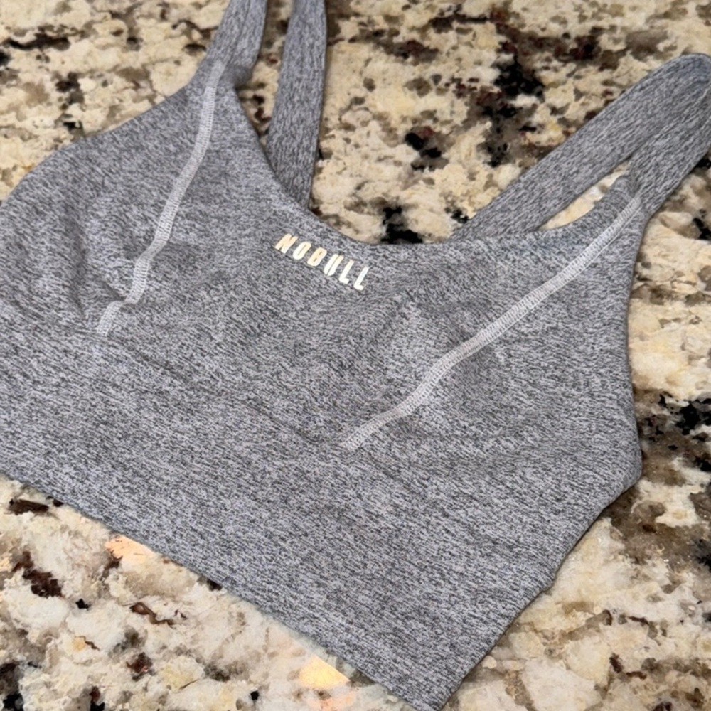 NOBULL Gray Sports Bra